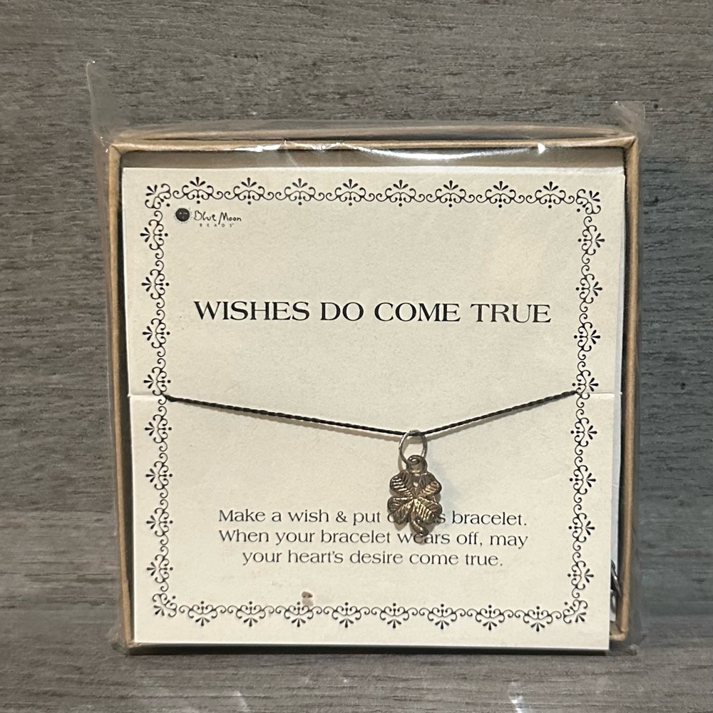 Gold Wish Bracelet by Blue Moon Beads